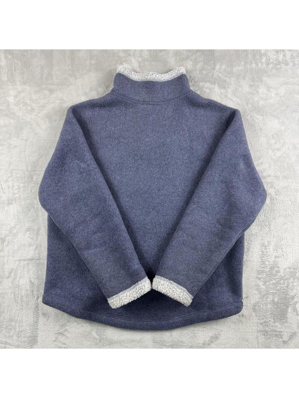 Vintage Walt Disney World Winnie the Pooh Piglet Fleece Jacket Women M Blue Y2K - Picture 2 of 9